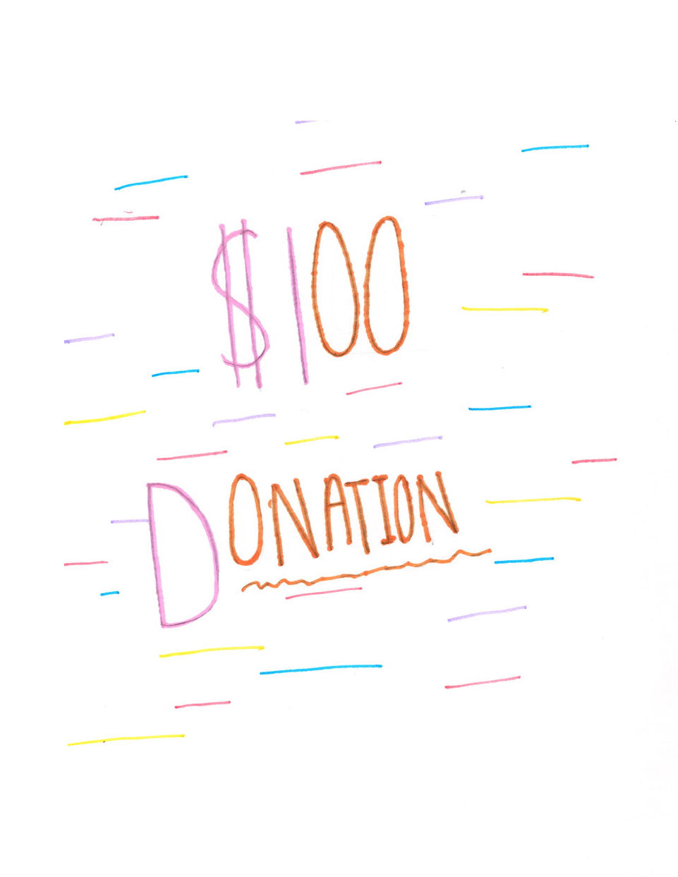 $100 Donation