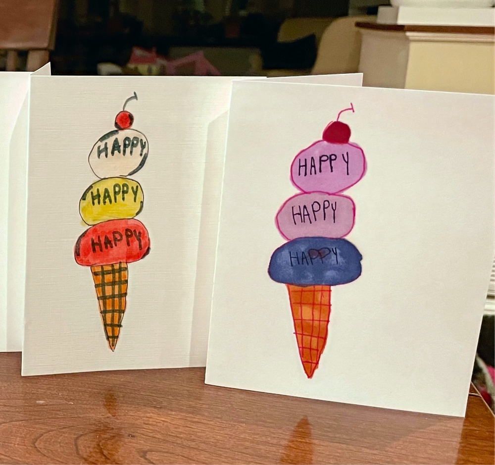 happy happy happy ice cream
