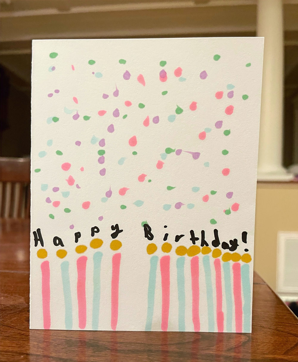 happy birthday candles