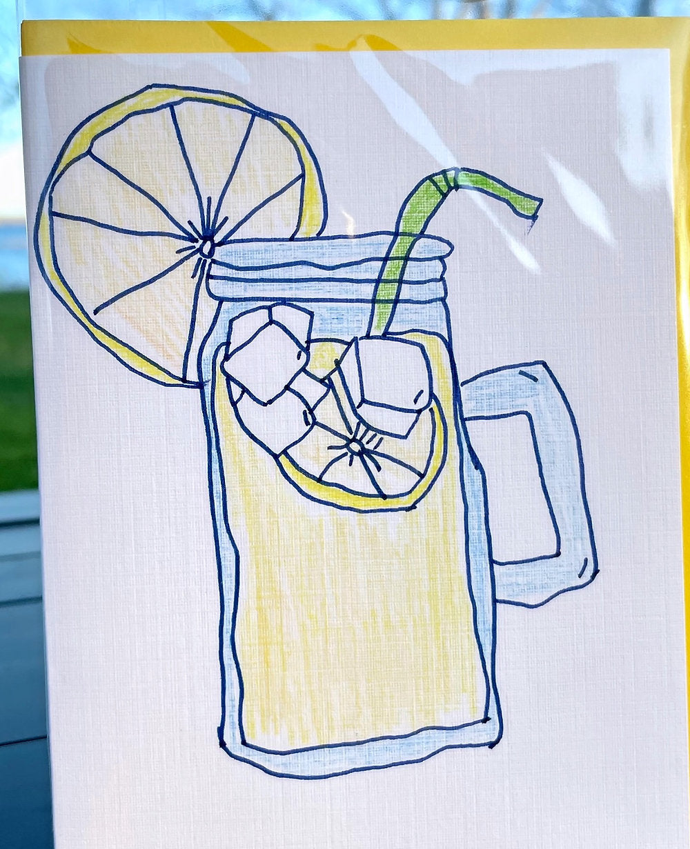 jar of lemonade