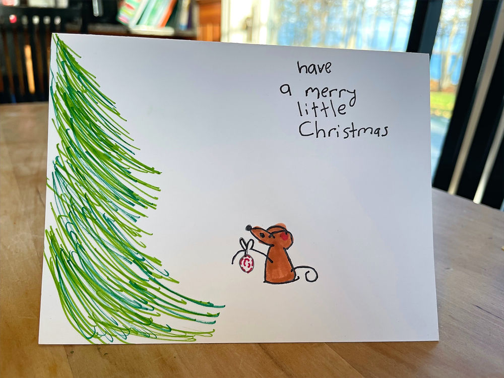 have a merry little Christmas - landscape